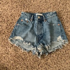 Zara Jean shorts - used: like brand new